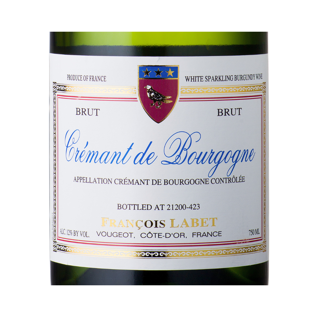 Francois Labet Brut Cremant De Bourgogne Pinot Noir